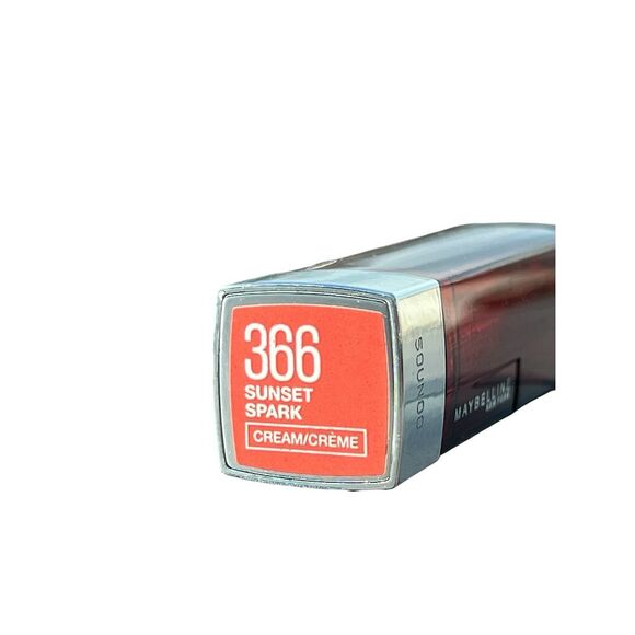 Maybelline Color Sensational Lipstick 366 Sunset Spark Matte Cream - Picture 5 of 6